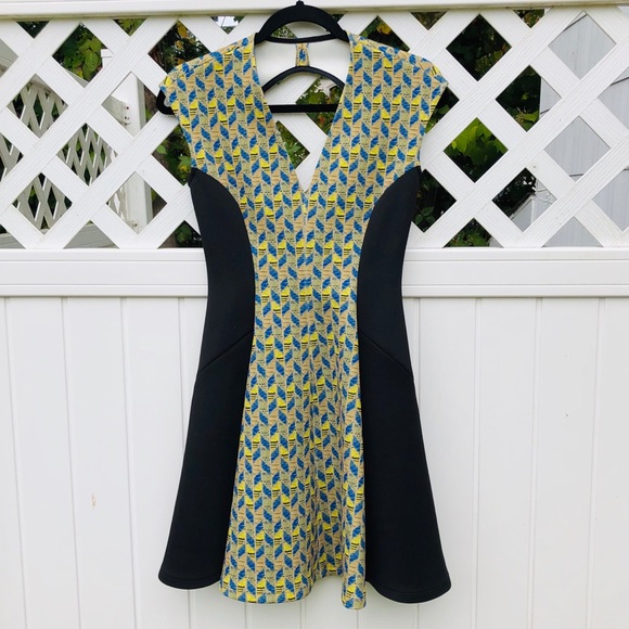 YIGAL AZROUEL**Neoprene Gorgeous Dress US Sm. - Picture 7 of 8